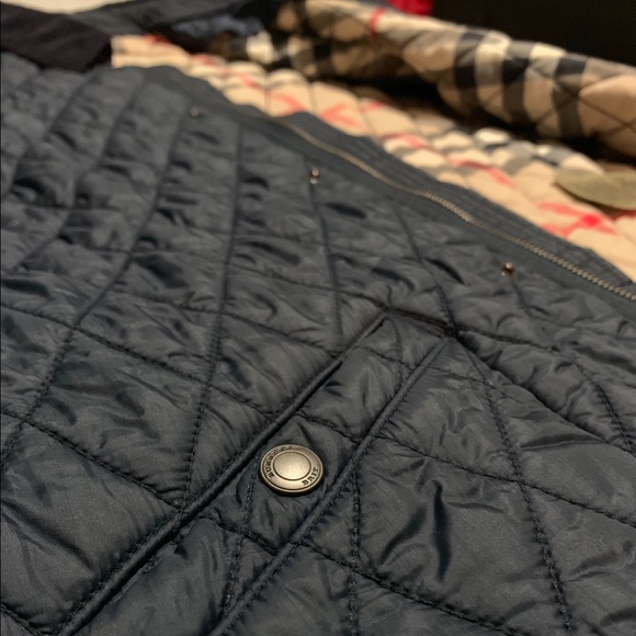 Burberry Brit Mens navy Quilted Jacket - Picture 4 of 7